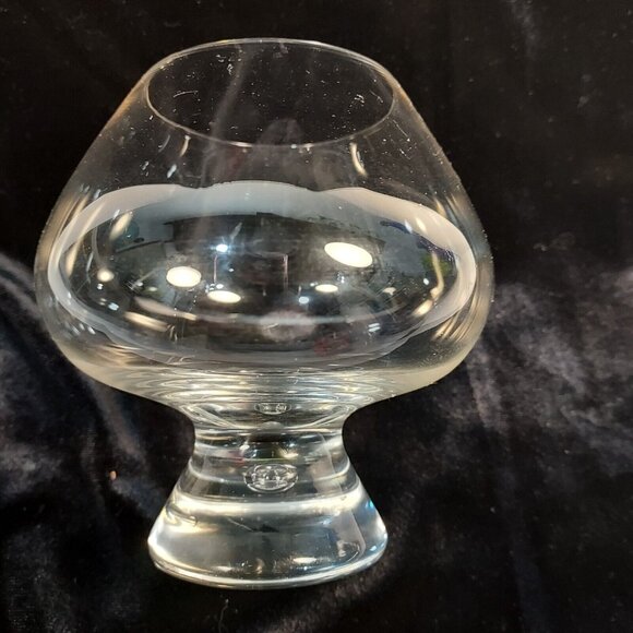 KOSTA BODA Made In Sweaden Mouth Blowen CRYSTAL BARWEAR RONDO BRANDY GLASS- One - Picture 7 of 9